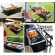BBQ BALKON GRILLSÜTŐ ERKÉLYRE KORLÁTRA / FALI ERKÉLY GRILLEZŐ