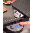 MasterKitchen DIGITÁLIS KONTAKTGRILL ASZTALI GRILLSÜTŐ PROGRAMOZHATÓ ELEKTROMOS SZENDVICSSÜTŐ KONTAKT GRILL