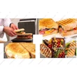 MasterKitchen DIGITÁLIS KONTAKTGRILL ASZTALI GRILLSÜTŐ PROGRAMOZHATÓ ELEKTROMOS SZENDVICSSÜTŐ KONTAKT GRILL