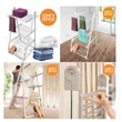 30 rudas COMFY Dryer ELEKTROMOS RUHASZÁRÍTÓ ÁLLVÁNY TÖRÖLKÖZŐSZÁRÍTÓ CIPŐSZÁRÍTÓ RADIÁTOR HŐSUGÁRZÓ 300W TÖRÖLKÖZŐ SZÁRÍTÓ TÖRÜLKÖZŐ SZÁRÍTÓ
