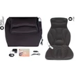 Relax Cushion 12V / 230V AUTÓS / SZOBAI Shiatsu MASSZÍROZÓ ÜLÉS TÁVIRÁNYÍTÓVAL ÜLÉSFŰTÉS MASSZÁZS MATRAC FŰTHETŐ ÜLÉSHUZAT 3 év GARANCIA