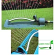 GardenTools AUTOMATA LOCSOLÓ 4 funkciós ÖNTÖZŐ 180° SZÓRÓFEJ PERMETEZŐ 15 fúvókás LOCSOLÓTALP