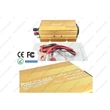 GOLD TISZTA SZÍNUSZOS 12V -ról >> 230V -ra + USB 600W / 300W FESZÜLTSÉGÁTALAKÍTÓ INVERTER AUTÓS ÁRAMÁTALAKÍTÓ 12/230V KONVERTER