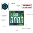 ProInstrument ProColor KÉTSEBESSÉGES SZÍNES 35-135dBA DIGITÁLIS ZAJSZÍNTMÉRŐ 31,5Hz -8 kHz HANGSZÍN HANGERŐ DECIBEL MÉRŐ MŰSZER 3 év GARANCIA