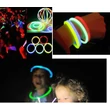 100db MultiColor HAJLÍTHATÓ NEON FÉNYRÚD KARKÖTŐ NYAKLÁNC 21cm BULI PARTI CSOMAG 4 SZÍN