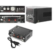 12/240V USB MP3 AUTÓS ERŐSÍTŐ RÁDIÓ ASZTALI ERŐSÍTŐ 2x180W FM RÁDIÓ USB SD MP3 LEJÁTSZÓ HORDOZHATÓ