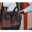 KÉZI FÉMKERESŐ DETEKTOR 15cm MÉLYSÉGIG KINCSKERESŐ BIZTONSÁGI BELÉPTETŐ FÉMDETEKTOR HANG - VIBRÁCIÓ + TOK