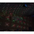 DJ LÉZERES FÉNYEFFEKT 100m2-ig EFFEKTSUGÁRZÓ ÁLLVÁNYOS DISCO LÉZER PROJEKTOR