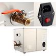 DigitaL40K INOX Heating IPARI 22 Literes 480W ULTRAHANGOS TISZTÍTÓ GÉP + MELEGÍTŐ FUNKCIÓVAL 20-80°C HŐFOKSZABÁLYZÓS 22L DIGITÁLIS MOSÓ