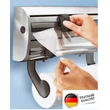 KAISERHOFF Inox KONYHAI FALI FÓLIA VÁGÓ ROZSDAMENTES FŰSZERTARTÓ FÓLIATARTÓ FOLPACK ALUFÓLIA VÁGÓ PAPÍRTÖRÖLŐ TARTÓ