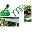  7,5m KOMPLETT LOCSOLÓPISZTOLY + SPIRÁL LOCSOLÓTÖMLŐ 7 funkciós SZÓRÓPISZTOLY ÖNTÖZŐ SZÓRÓFEJ RUGALMAS FLEXIBILIS SPIRÁLTÖMLŐ KÉSZLET