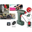 12V KÉZI KOMPRESSZOR 150PSI 11BAR 3 adapterrel PUMPA AUTÓS LÉGPUMPA