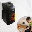 25m2 QuickHeat MINI LCD DIGITÁLIS TERMOSZTÁTOS VENTILÁTOROS HŐSUGÁRZÓ 400W HŐFOKSZABÁLYZÓS IDŐZÍTŐVEL KERÁMIA FŰTŐBETÉTTEL HORDOZHATÓ