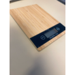 Digitális bambusz konyhai mérleg LCD kijelzővel 0-5 kg