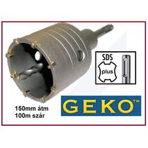 GekO SDS Plus 150mm KÖRKIVÁGÓ BETON TÉGLA FAL KORONAFÚRÓ DOBOZFÚRÓ