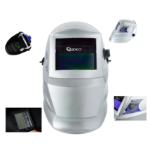 GekO Pro napelemes automata hegesztőpajzs EN / DIN 9-13 szabályozható sötétedő hegesztő sisak