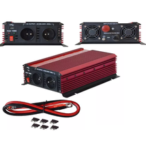 12V -ról > 2db 230V -ra + USB 3200W / 1200W FESZÜLTSÉGÁTALAKÍTÓ INVERTER AUTÓS ÁRAMÁTALAKÍTÓ 12/230V KONVERTER