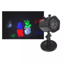 Karácsonyi projektor 12 db cserélhető diával