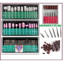 Körömcsiszoló fej készlet 160db-os,  manikűr, pedikűr, körömcsiszoló géphez