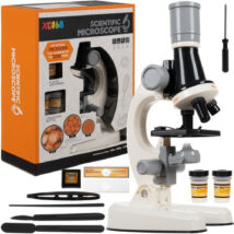 Oktatási mikroszkóp 1200x nagyítás + TARTOZÉKOK