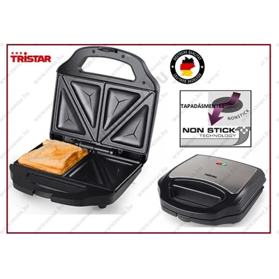 TRISTAR SA3056 SZENDVICSSÜTŐ TAPADÁSMENTES