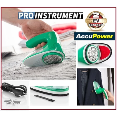 ProInstrument X6Pro AKKUS RUHATISZTÍTÓ BOHOLYTALANÍTÓ TEXTILBOROTVA SZÖSZTELENÍTŐ RUHABOROTVA 2 év GARANCIA