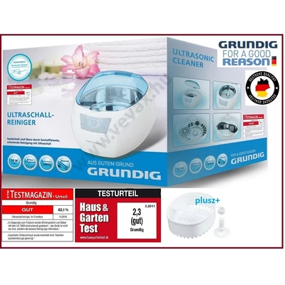 GRUNDIG 0,6 Literes 50W ULTRAHANGOS TISZTÍTÓ GÉP IDŐZÍTŐVEL MOSÓ