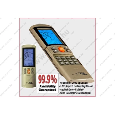 AirPlus Pro 2000 in 1 UNIVERZÁLIS DIGITÁLIS KLÍMA LÉGKONDICIONÁLÓ TÁVIRÁNYÍTÓ 99,9% KOMPATIBILIS