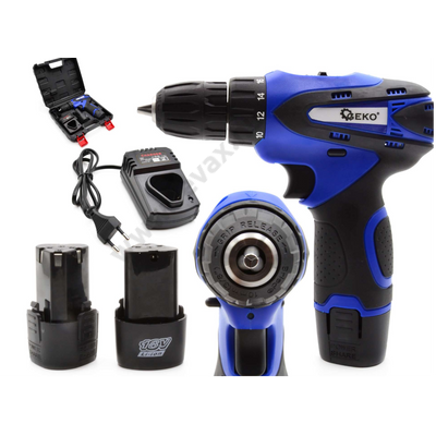 18V akkus fúró + 2 db akkuval 