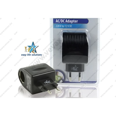 KÖNIG Hq 230V -ról >> 12V -ra  500mA FESZÜLTSÉGÁTALAKÍTÓ INVERTER 0,5A ÁRAMÁTALAKÍTÓ 230/12V KONVERTER