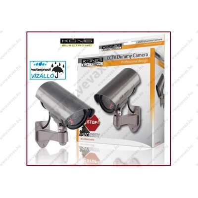 KÖNIG CCTV ÁLKAMERA KÜLTÉRI - BELTÉRI IP44 KAMU DUMMY KAMERA SEC-DUMMYCAM30
