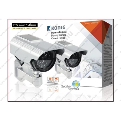 KÖNIG NAPELEMES ÁLKAMERA CCTV KAMU KAMERA