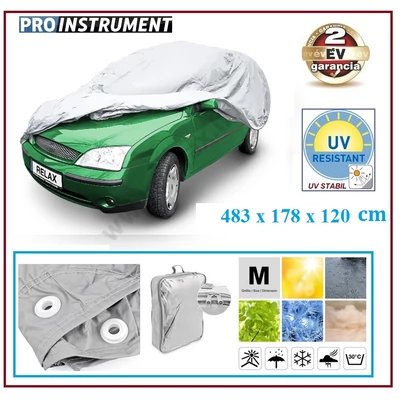 ProInstrument UV STABIL AUTÓ TAKARÓPONYVA 483x178x120cm L méret 2 év GARANCIA